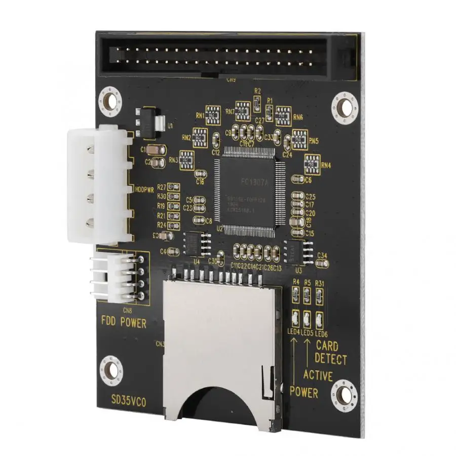 

Карта памяти до 3,5 "40pin Мужской IDE жесткий диск адаптер безопасного цифрового преобразователя