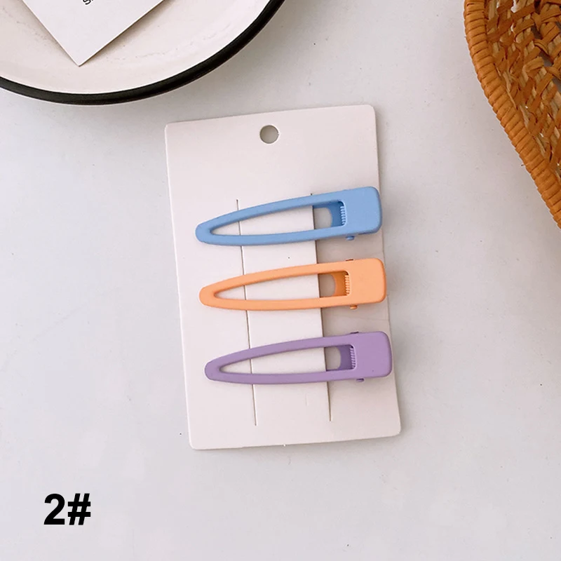 

Baby Girls Multi-shape Cute Hair Clips Frosted Hairpin Hair Accessories for Toddlers Kids THIN889