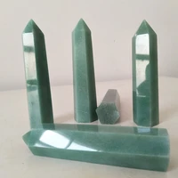 natural stone jade crystal tower wand point gemstones home room decoration dongling jade feng shui chakra healing crystals