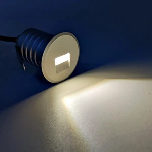 Светодиодные лестницы Светильник шаг светильник s 1 Вт DC12-24V Алюминий для дома и улицы лестница настенная лампа Водонепроницаемый IP67 Путь Настенный светильник