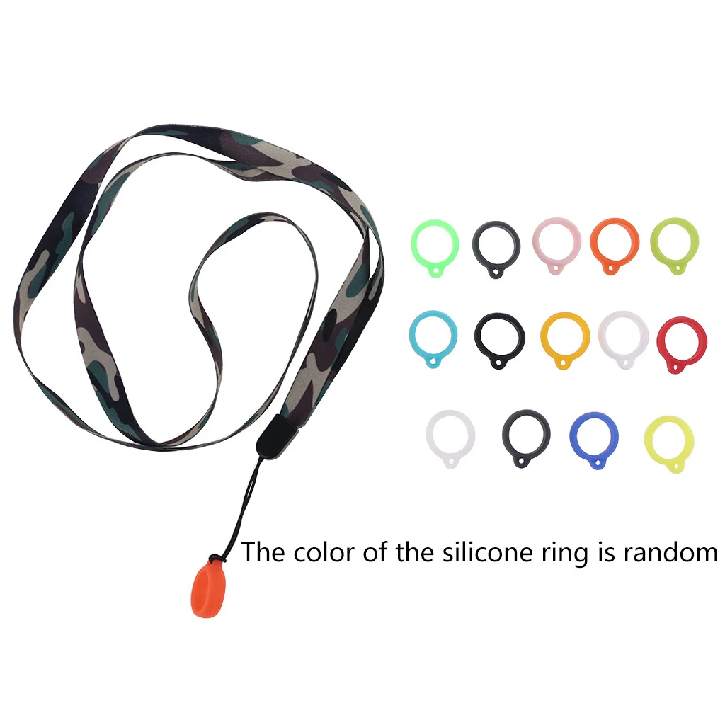 

Disposable e-cigarette sling, portable neck rope Electronic Cigarette Lanyard Silicone Ring Case Accessories for vape