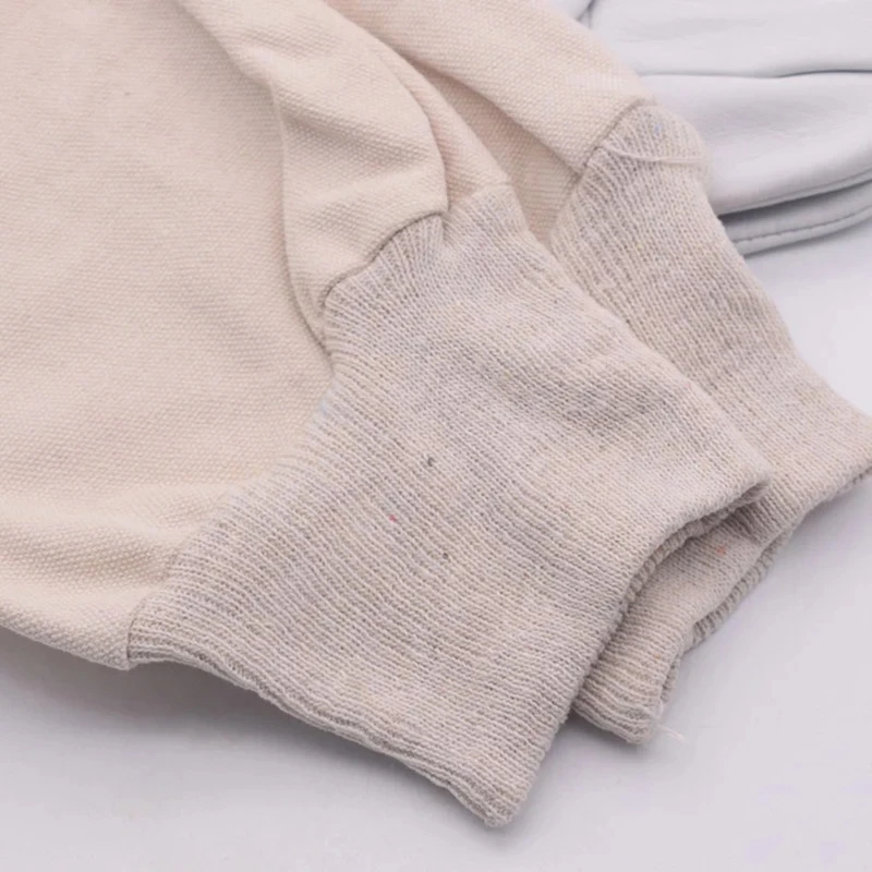 

Bee Gloves Sheepskin Anti Bite Protective Glove Apicultura Beekeeper Tool Q0KA