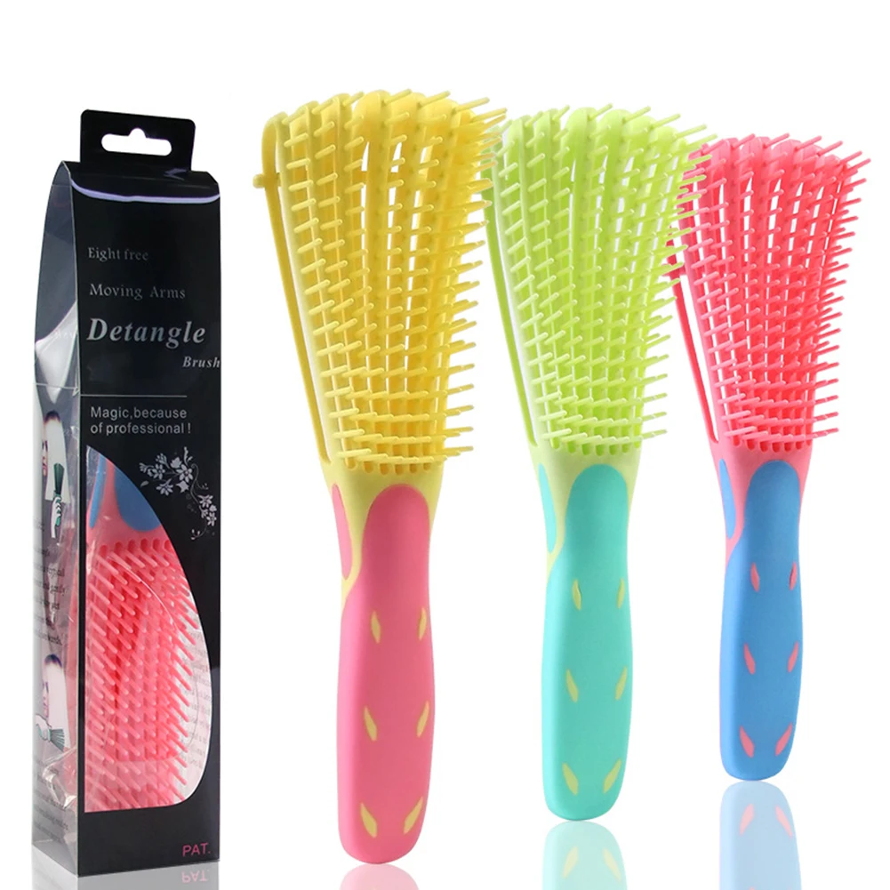 

Hair Brush Detangling Brush Scalp Massage Octopus Hair Comb Detangler Hairbrush for Dry Wet Curly Hair Home Barber Accessories