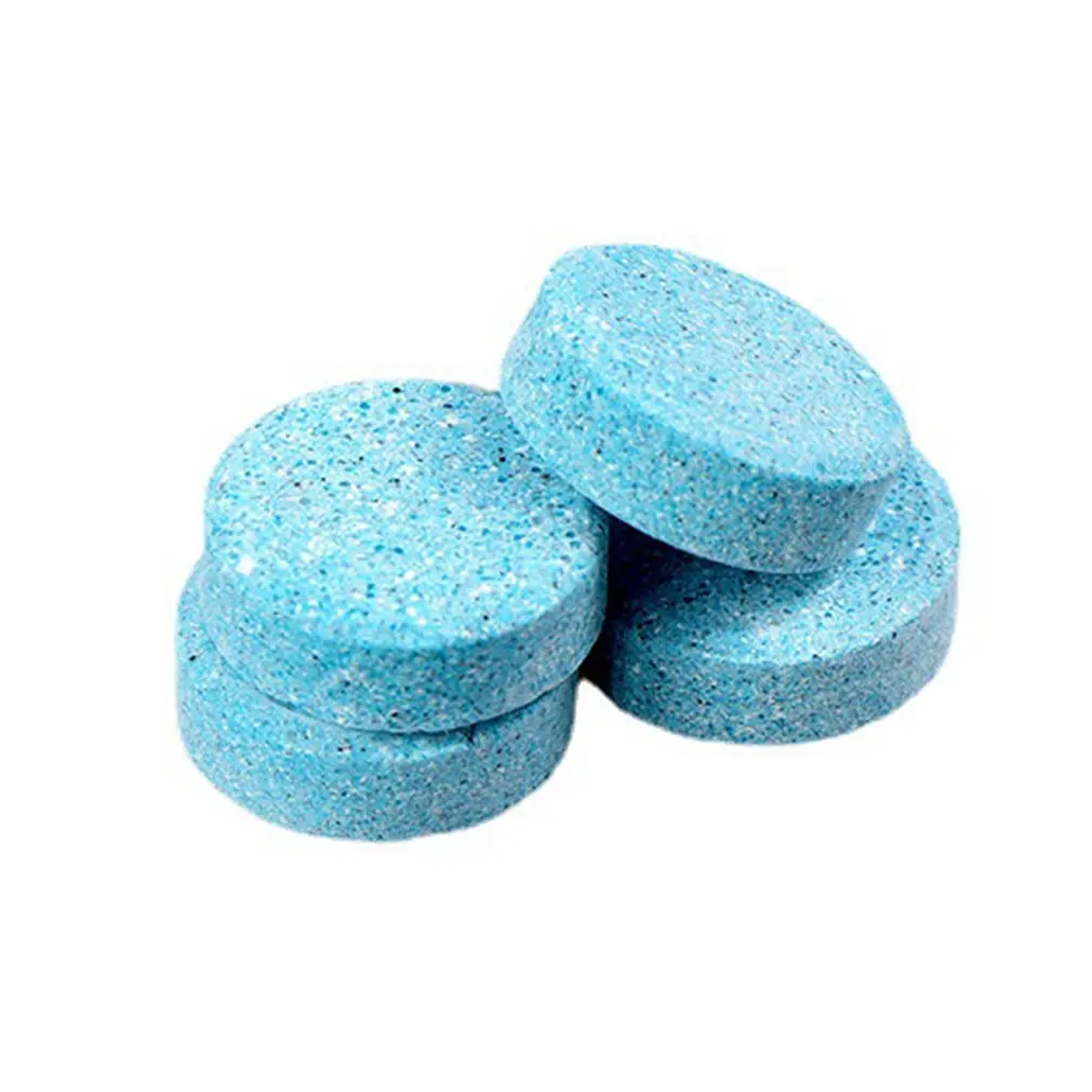 

50pcs/bag Car Concentrated Solid Wiper Fine Effervescent Sheet Glass Wiper Precision Car Water Car Glass Cleaning Accessories