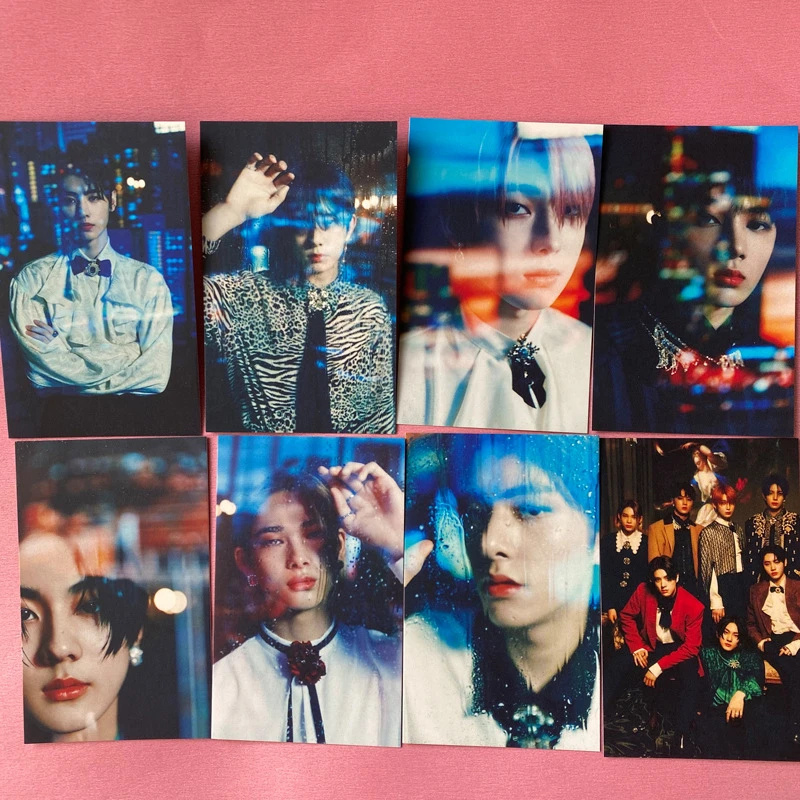 

KPOP Enhypen New Album DIMENSION:DILEMMA Photocard JUNGWON HEESEUNG SUNOO NI-KI Double-Sided Small Cards Postcard 8PCS/SET N56