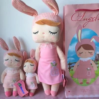 3 piece metoo doll soft plush toys for girls baby cute rabbit beautiful angela stuffed animals for kids