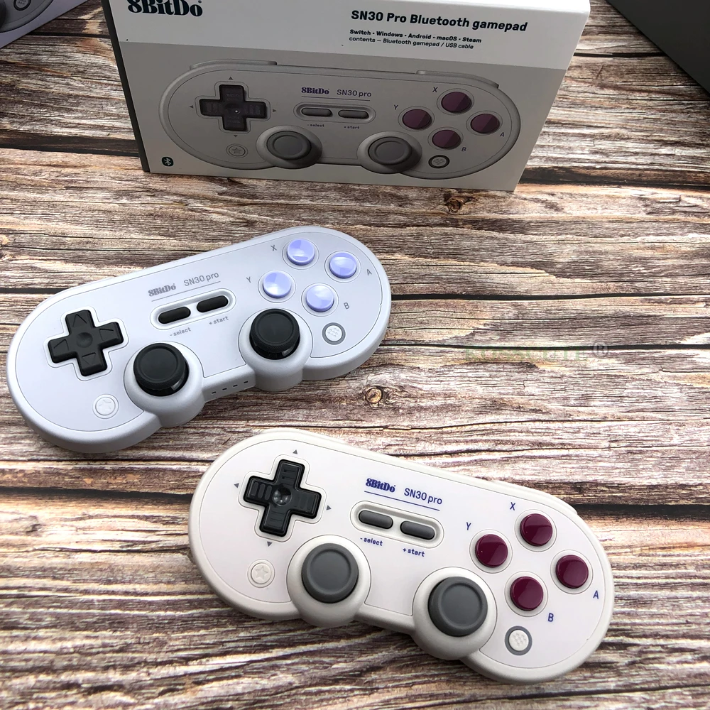 

Геймпад 8bitdo SN30 PRO-G Bluetooth с джойстиком для Windows Android, macOS, Nintendo Switch