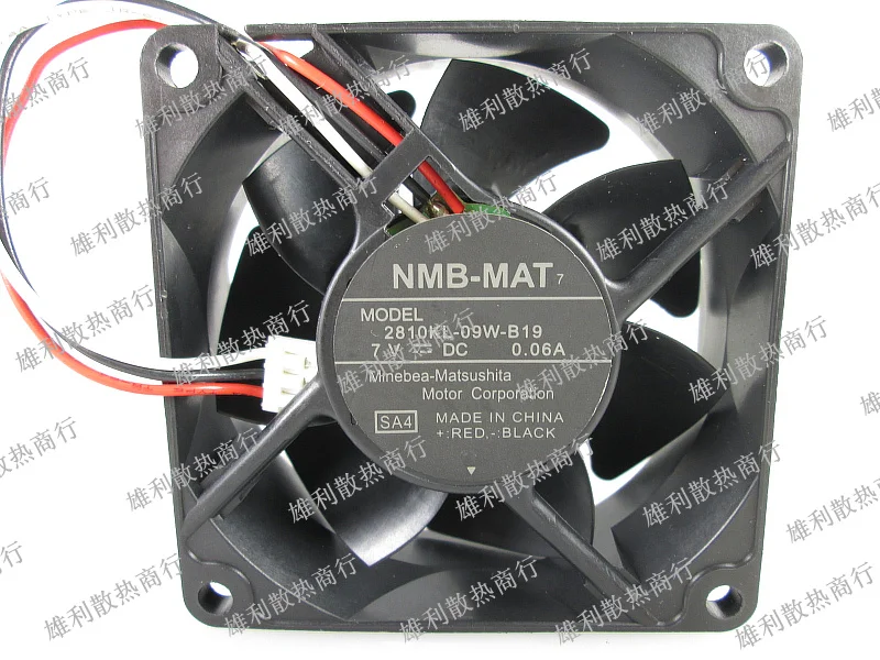 

Новый 2810KL-09W-B19 7В 0.06A 7 см 7025 дюйма 3wire70*70*25 мм защита двигателя охлаждение