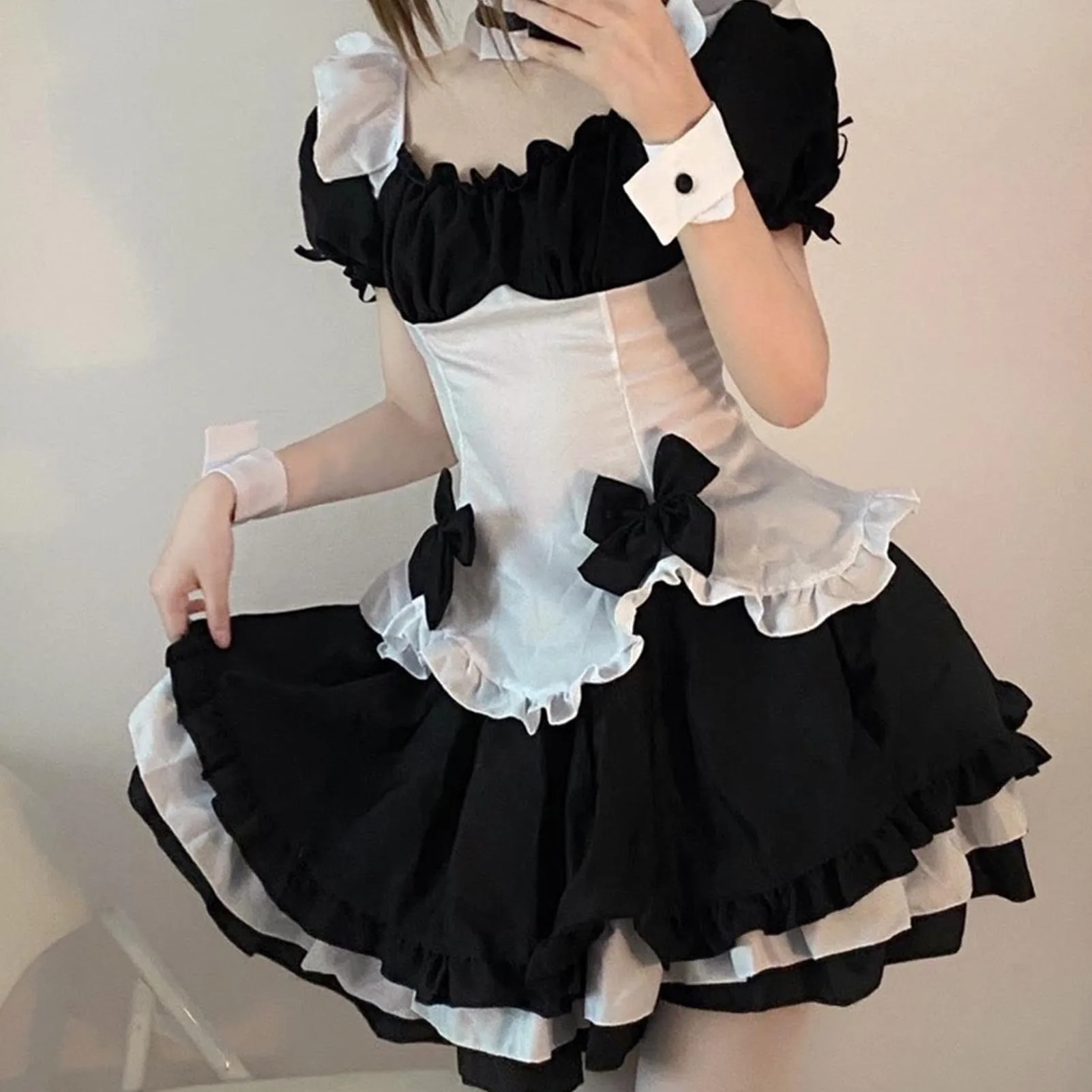 

Женский немецкий костюм горничной на Октоберфест, соблазнительное мини-платье, соблазнительное платье на Октоберфест, фестиваль, карнавал,...