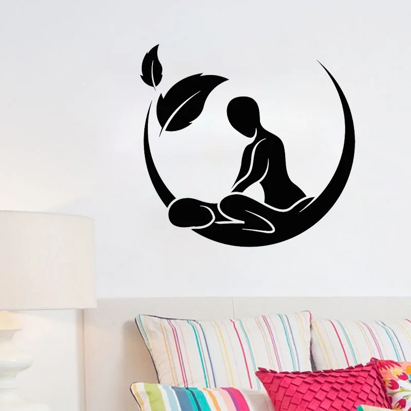 Массажный Салон Спа стикер на стену красота здоровье настенные наклейки для