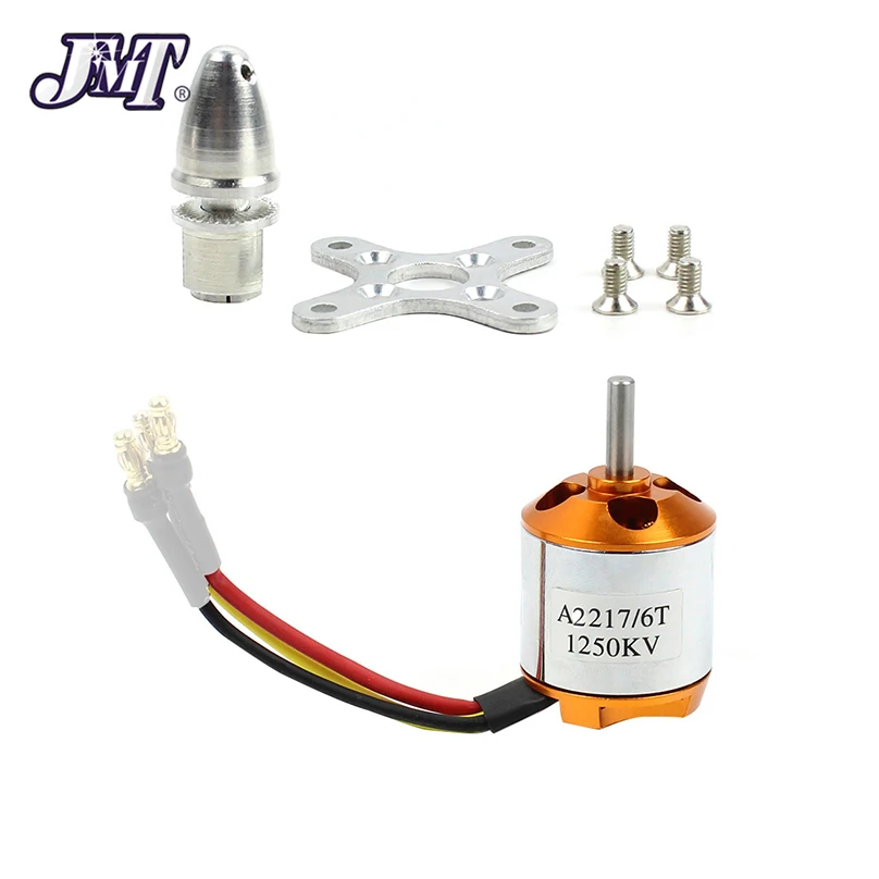 1 шт. бесщеточный мотор A2217 950KV 1250KV 1500KV 2300KV Outrunner 3 4S w крепление для