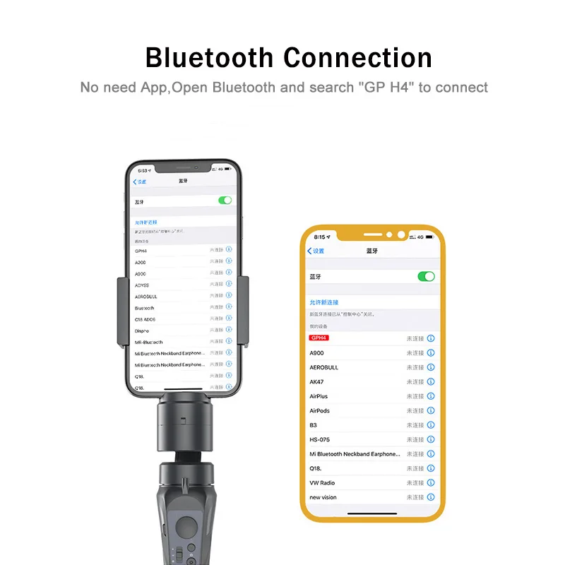 3 х осевой ручной шарнирный стабилизатор для камеры iPhone 11 Samsung Galaxy Huawei Xiaomi
