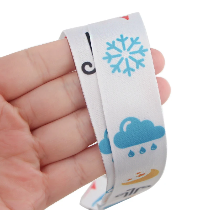 

Eastknight Weather Forecast Cute Lanyard Keychain Lanyards for Keys Badge ID Phone Rope Neck Straps Accessories Gifts K1682
