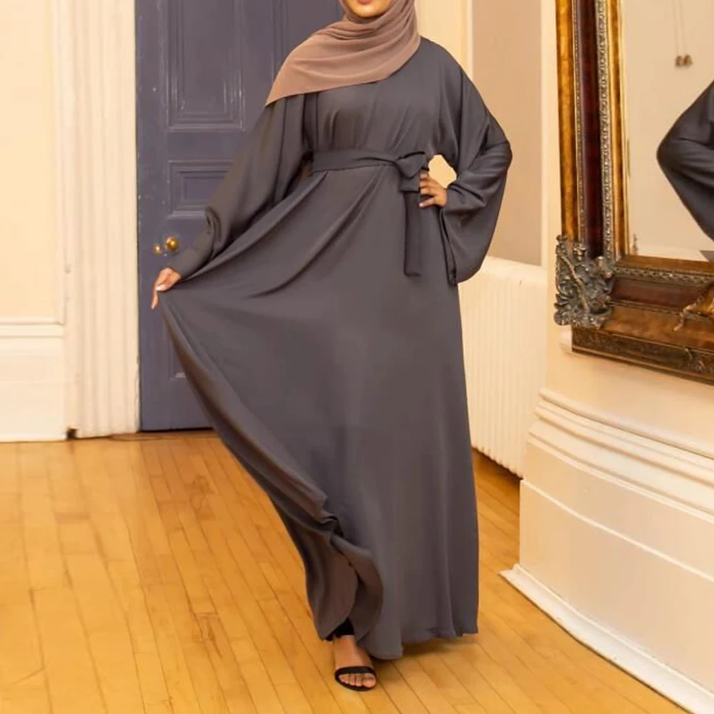 Eid Mubarek Abaya Дубай Турция мусульманская Мода хиджаб платье кафтан одежда платья для