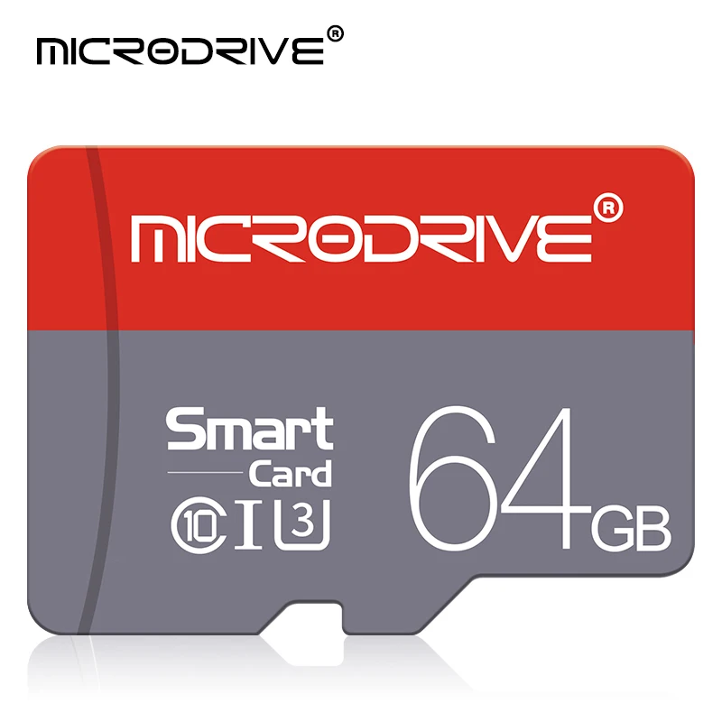 Microdrive micro sd карта памяти 128 Гб 64 Гб tarjeta micro sd класс 10 32 Гб 64 Гб 128 ГБ 16 ГБ для смартфона планшета камеры - Емкость: 64 ГБ