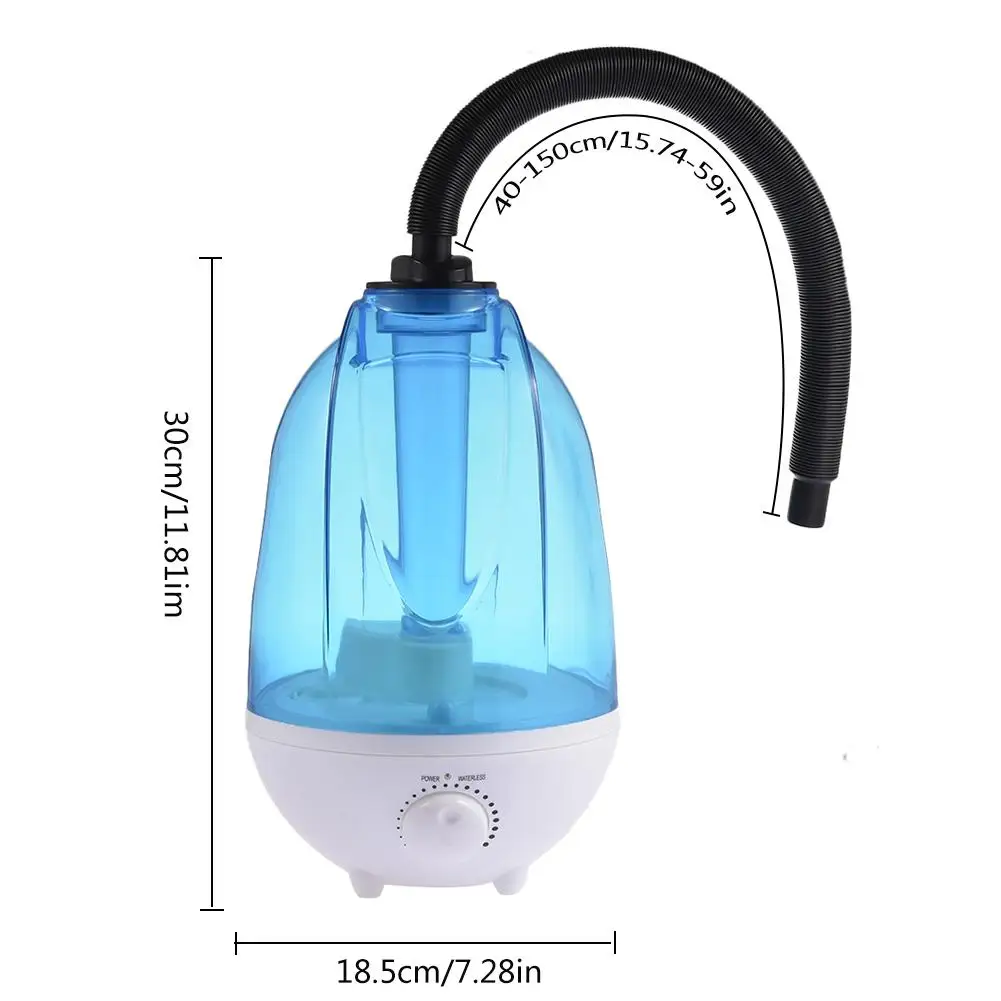 

US/EU/UK 4L Large Capacity Pet Humidifier Reptile Fogger Atomizer Tortoise Lizard for Rainforest Landscaping Reptile Fogger