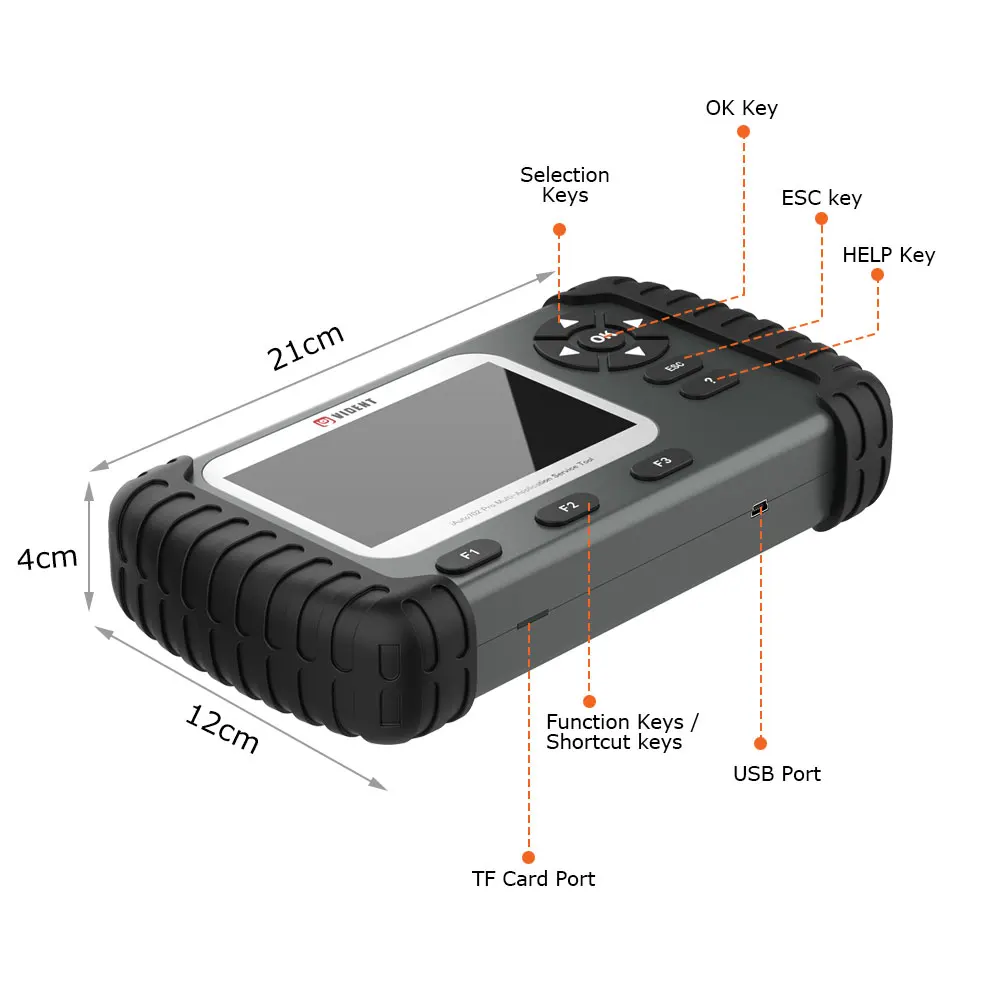 VIDENT iAuto 702Pro мультиаппликаторный Сервис Поддержка ABS/SRS/EPB/DPF обновление до 19 Maintenances