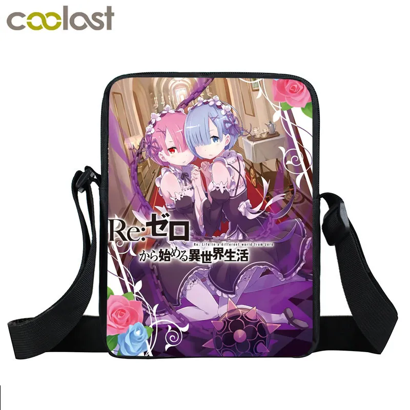 Сумка-мессенджер Re:Zero Kara Hajimeru Isekai Seikatsu женская сумка через плечо милая Emilia Rem для