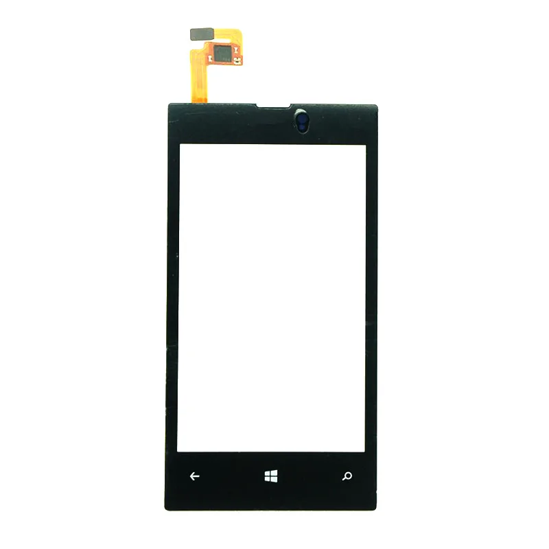 

Для Nokia Lumia 520 525 N520 сенсорный экран дигитайзер сенсорный экран Переднее стекло объектив Панель запасные части