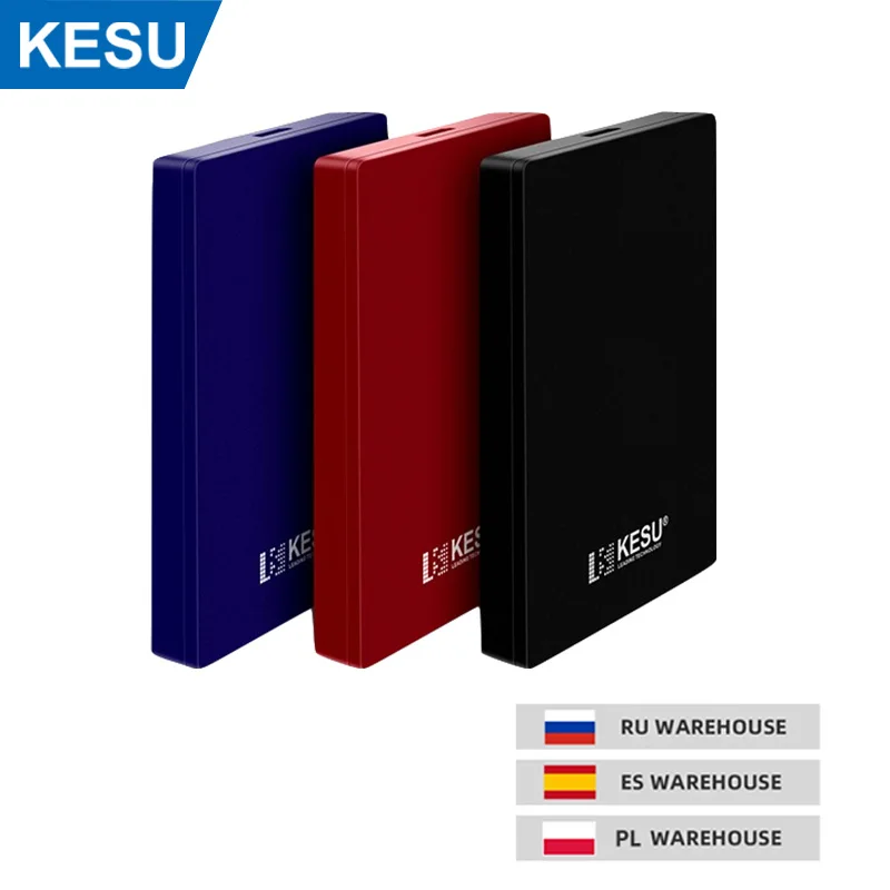 Портативный внешний жесткий диск KESU HDD накопитель 2 5 дюйма для PS4/Xbox One USB 3.0 120 ГБ 160