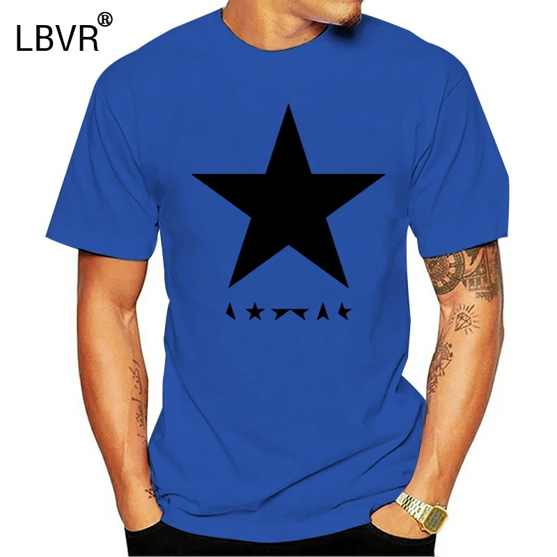 Футболка David Bowie Blackstar (черная звезда на сером) новая официальная! Летняя брендовая