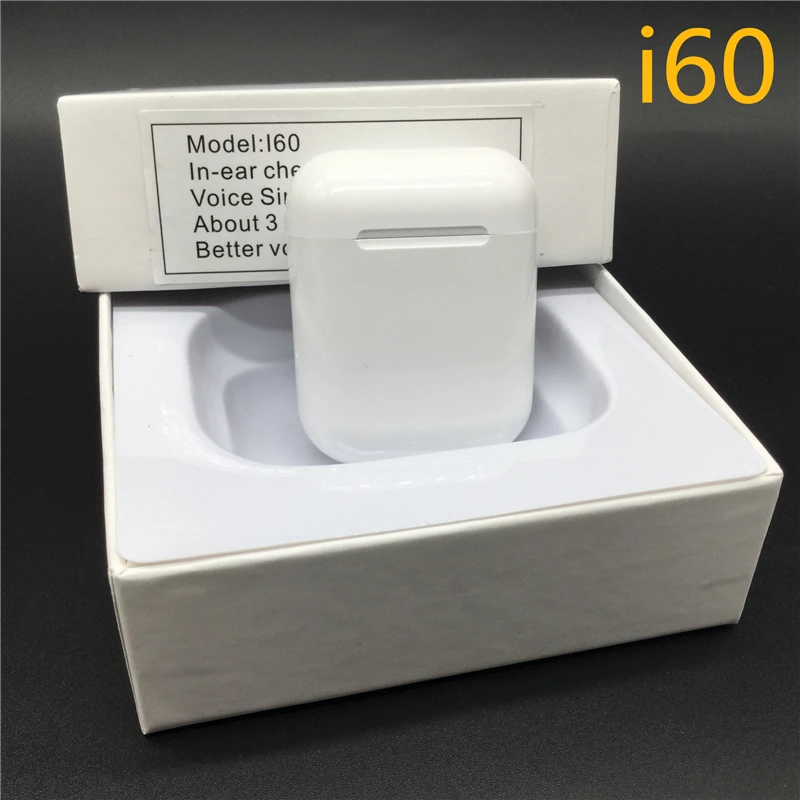 i60 TWS беспроводные наушники Bluetooth гарнитура невидимые наушники для смартфона pk i11 i12 i7s i20 i30 i14
