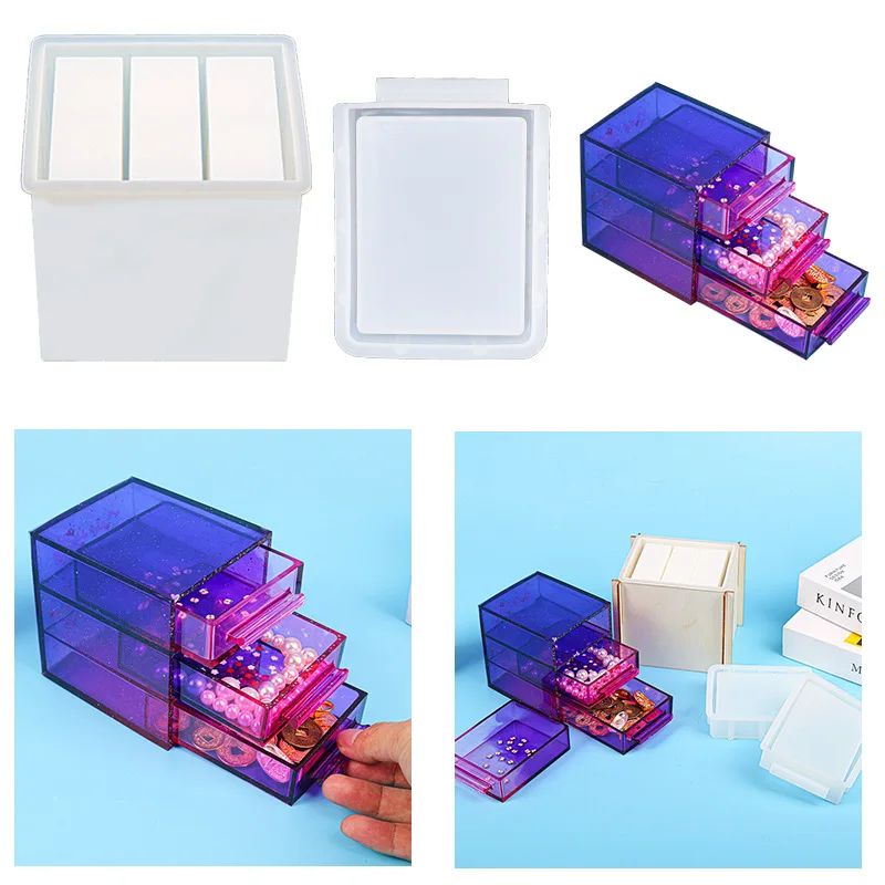 

Ящик для хранения «сделай сам», фотоаксессуары для ювелирных изделий, формы для рукоделия