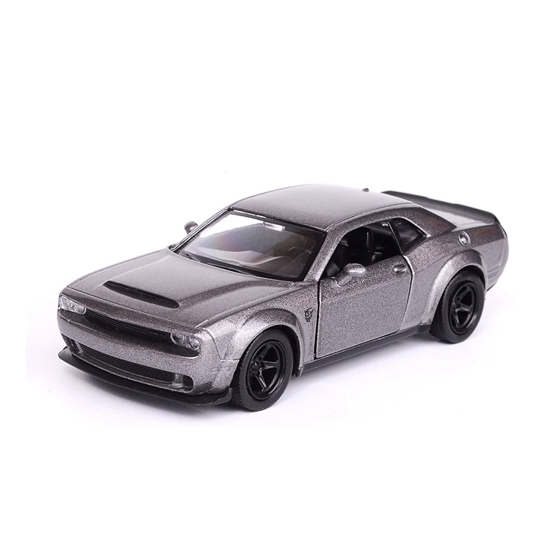 BABYCHIMP 1:36 Dodge Challenger SRT Demon спортивный автомобиль игрушка Моделирование