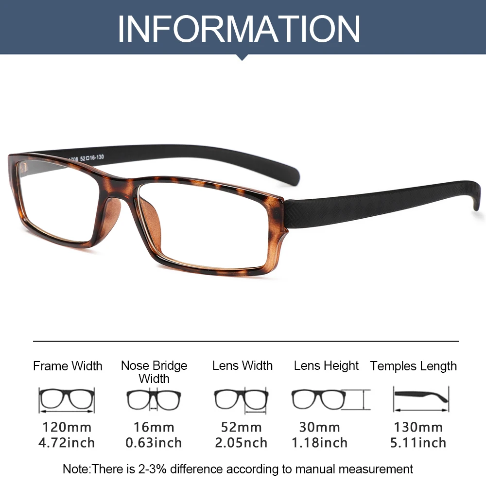 

1PC Unisex Ultralight Portable Anti Blue Light High-definition Reading Glasses Presbyopia Eyewear Vision Care +1.00~+4.00