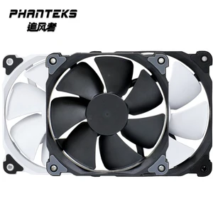 Phanteks черный, белый, 4-контактный PWM 12 см, вентилятор 14 см, радиатор 12 В, компьютерные вентиляторы, гидравлический подшипник слайд, подключение к цепи 140MP