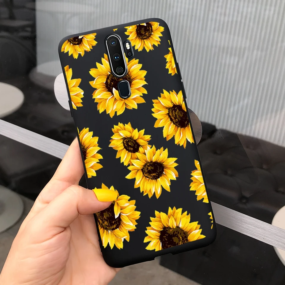 For Oppo A5 A9 2020 A11 A11X Case Cute Butterfly Flower Silicone Back Cover Coque For OPPOA9 OPPOA5 A11 X Bumper Shell Funda best case for android phone