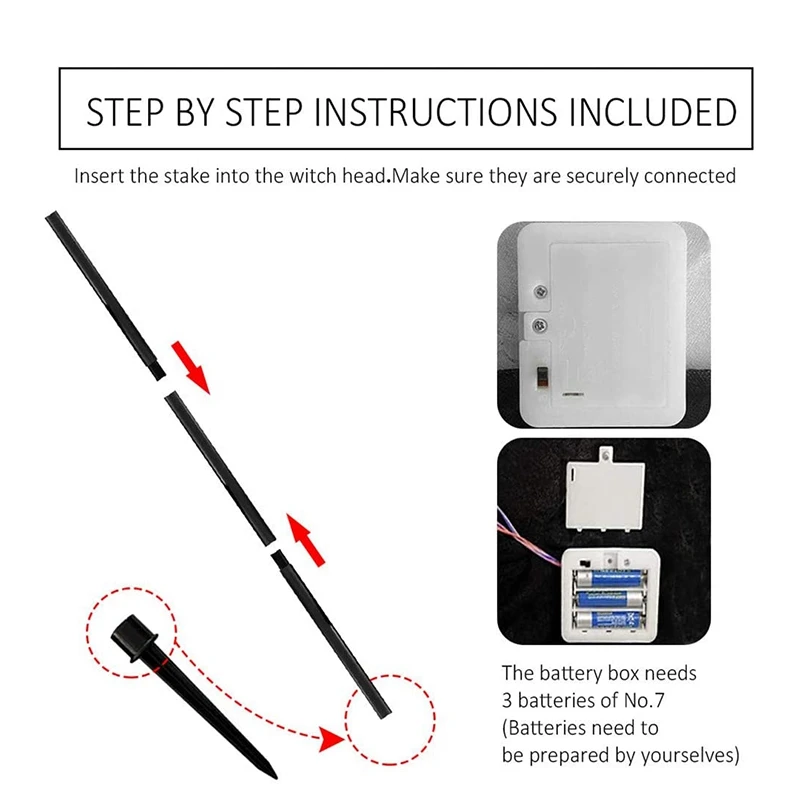 Держащие руки ведьмы Хэллоуин украшения страшный py светильник для двора со