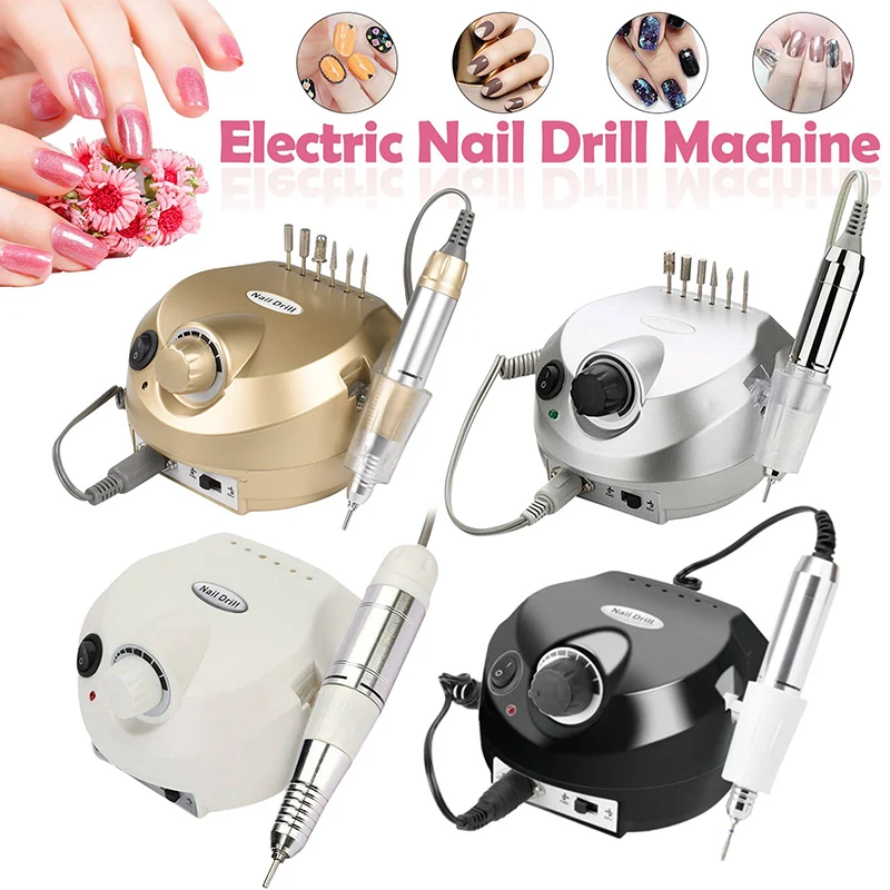 

Professional Electric Nail Drill Machine Manicure Machine Pedicure Drill Set Ceramic Nail File Nail Drill Equipment Tools
