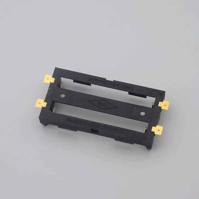 MasterFire 500 шт./лот 2x18650 серия контейнер для хранения аккумуляторов с бронзовыми