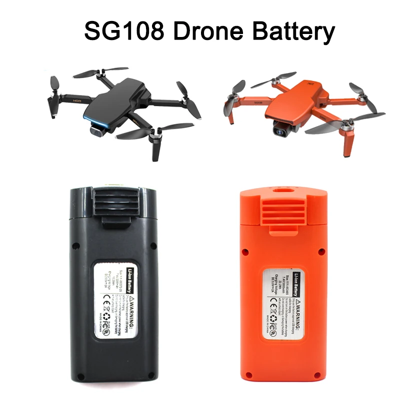 SG108 SG-108 GPS 4K бесщеточный Дрон Lipo батарея запасная часть 7,4 V 2200mAh батарея аксессуары для радиоуправляемого квадрокоптера