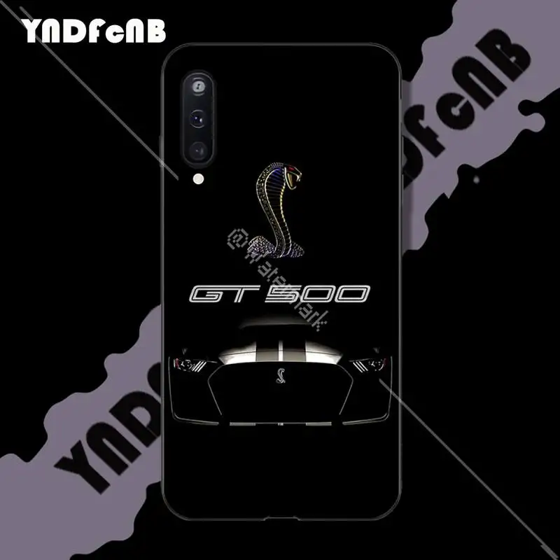 YNDFCNB Mustang логотип роскошный силиконовый чехол для телефона Samsung galaxy A6 A7 2017 2018 A9 A10 A20