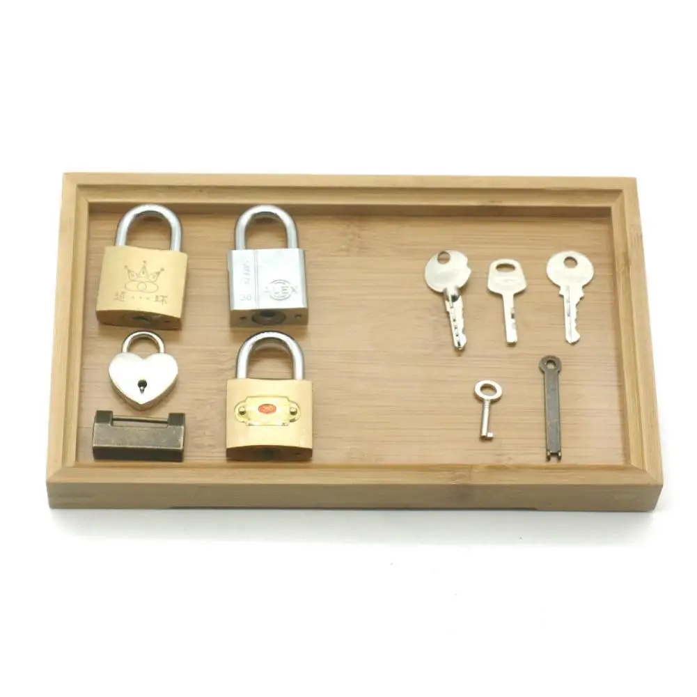

5Pcs Kids Locks Keys Puzzle Unlocking Game Teach Aid Montessori Educational Toy