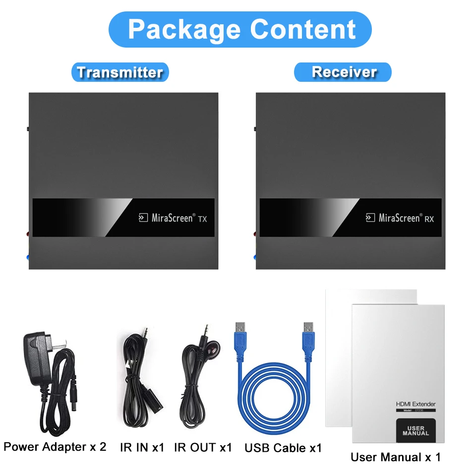 2022 квм-удлинитель Navceker HDMI сетевой IP RJ45 Ethernet USB 250 м по UTP/STP CAT5 CAT6 | Электроника