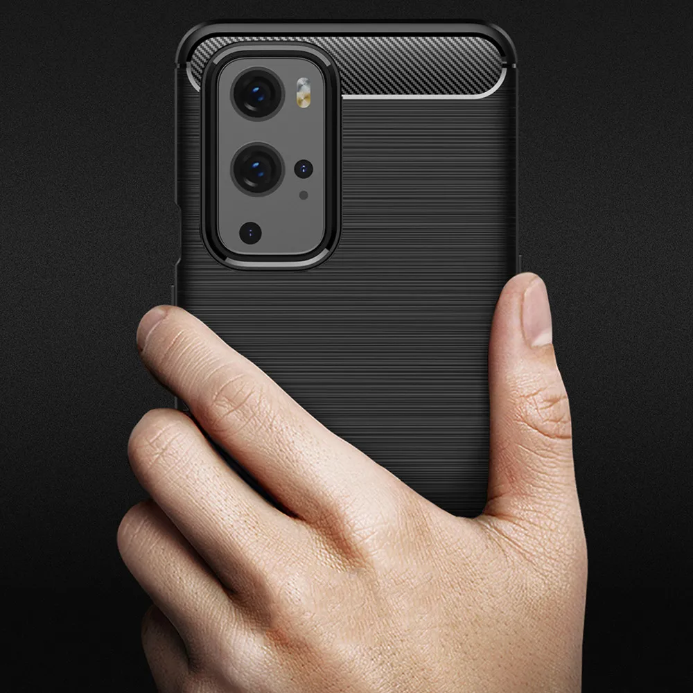Чехол для Oneplus 9 Pro Мягкий противоударный чехол из жидкого силикона телефона |