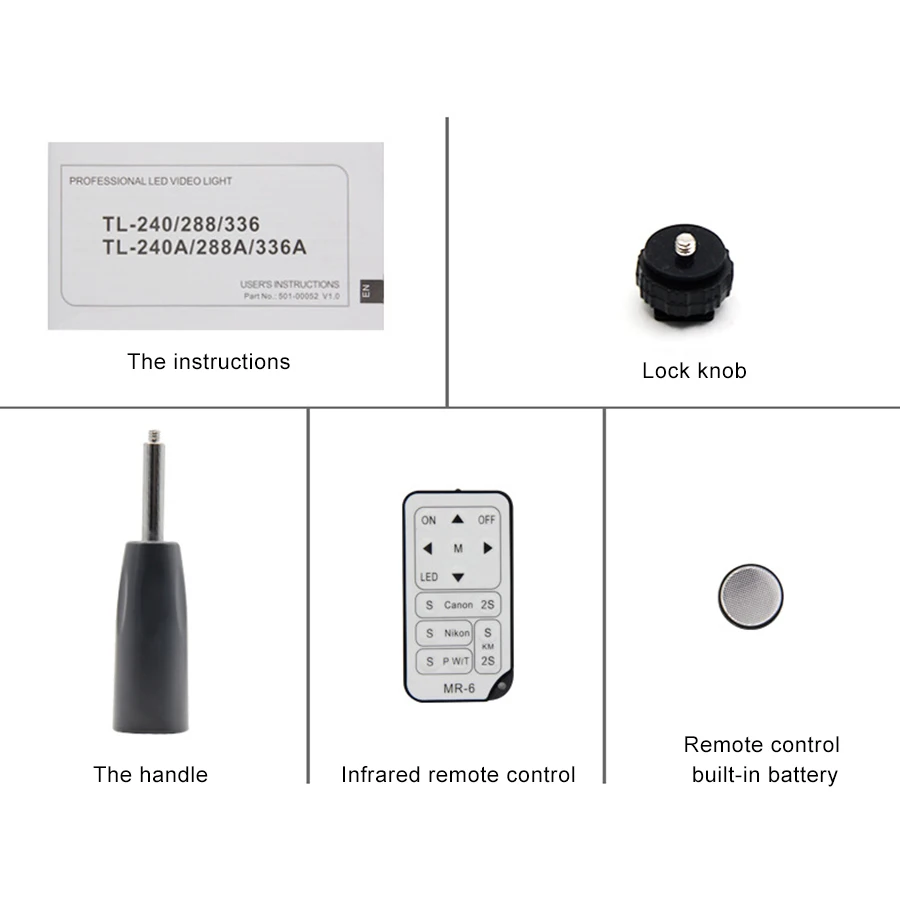 MAMEN 336 светодиодный студийный светильник для фотосъемки ing на камеру заполняющий