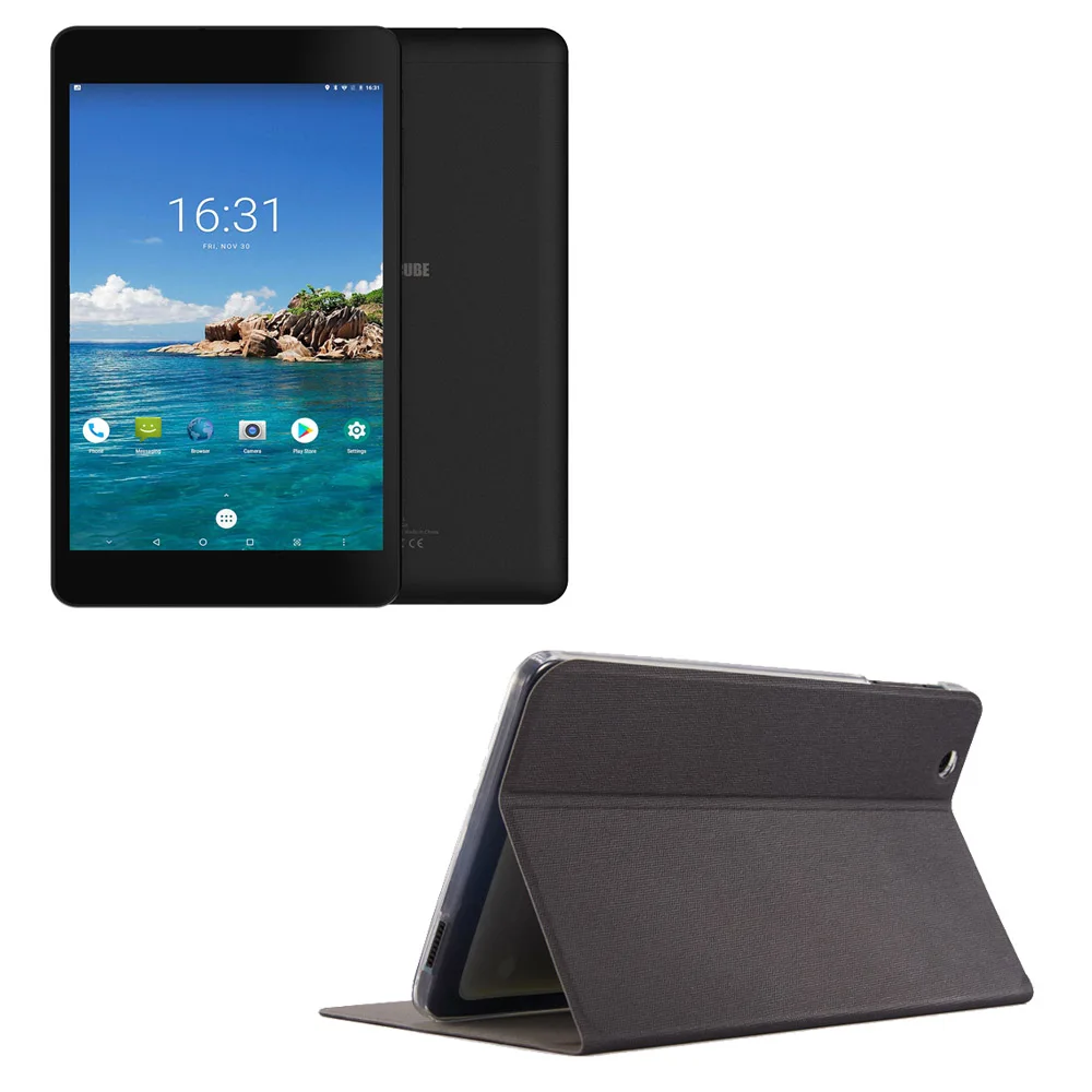 Tablet with cover Alldocube M8 8 дюймов 4G Телефонный звонок планшет Helio X27 Deca Core PC 1920*1200 Android 8,0 3 Гб ram 32 Гб rom Две sim-карты gps OTG - Комплект: Tablet with cover