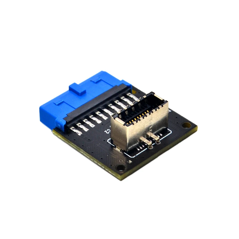 Компьютерные разъемы USB 3 1 Передняя панель PC гнездо к 0 20pin Заголовок удлинитель