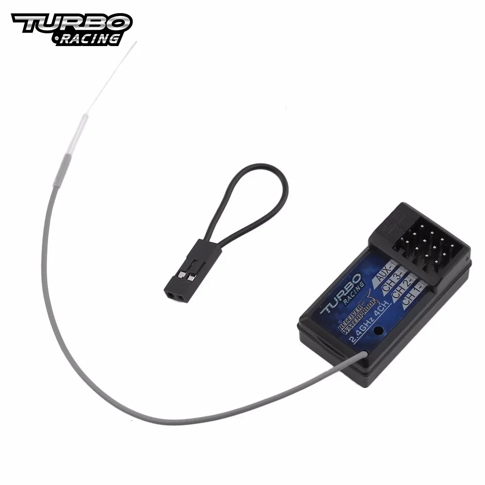 Радиосистема Turbo Racing 90102G 2 4 ГГц 2CH передатчик пульт дистанционного управления и