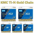 12-ступенчатая цепь для дорожного велосипеда KMC X8, X9, X10, X11, X12, Ti-N, для SRAMCampagnolo