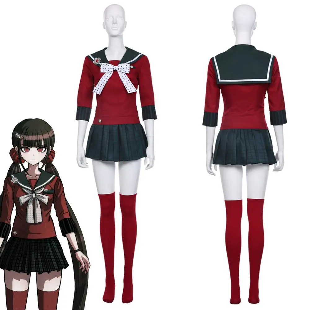 Костюм для косплея Danganronpa V3 Killing Harmony харукава маки школьная форма карнавальные