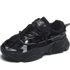 RASMEUP дышащие сетчатые кроссовки на массивном каблуке 5 см женские кроссовки на платформе женская обувь повседневная женская белая сетчатая обувь для женщин