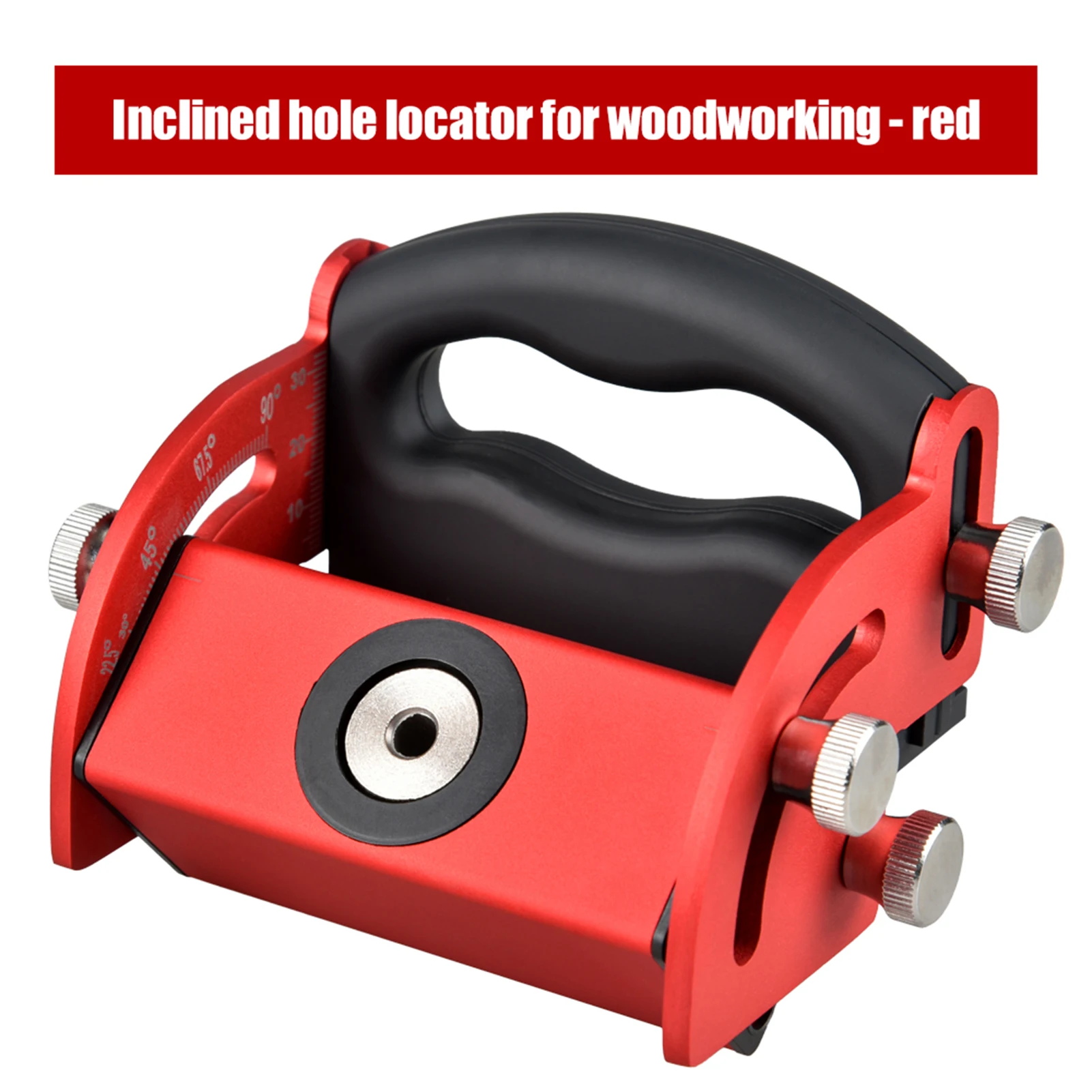 

Деревообрабатывающий косый локатор для отверстий практичный сверлильный позиционер из алюминиевого сплава направляющий инструмент для с...