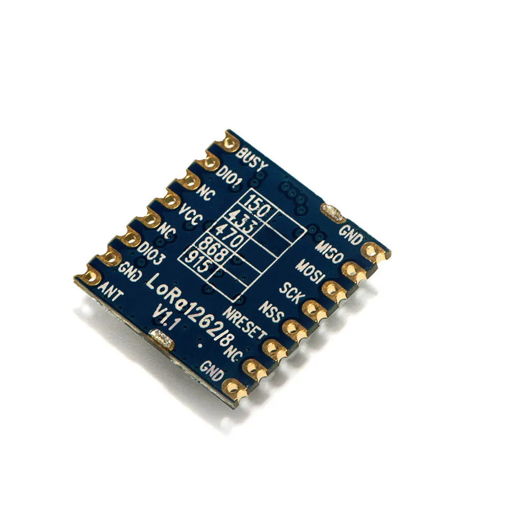 G NiceRF 10 шт. CE 868 МГц LoRa1262 SX1262 LoRa радиочастотный модуль 22dBm 160 МВт SPI 1.5ppm TCXO|Запасные