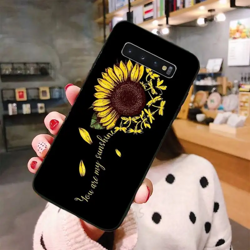 

Sunflower Jesus Christ Phone Case For Samsung galaxy S 7 8 9 10 20 edge A 6 10 20 30 50 51 70 note 10 plus