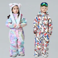 mutusnow snow baby one piece childrens suit outdoor snowing skiing playing trekking sport boys and girls warm ski equipment